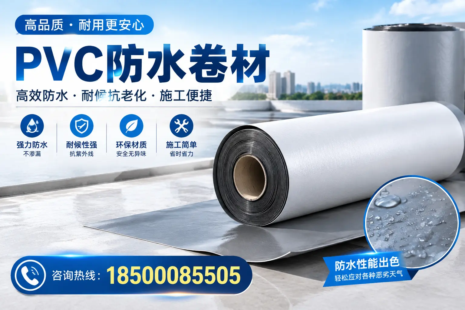 PVC防水卷材的市场价格走势,影响天水消费者的因素